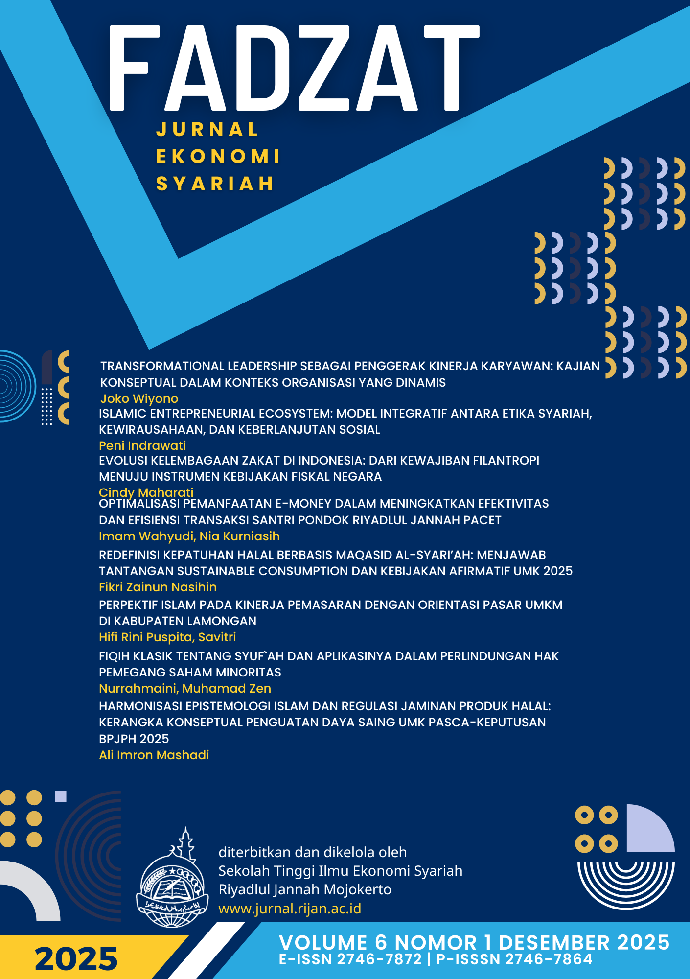 					View Vol. 6 No. 1 (2025): Edisi Desember
				